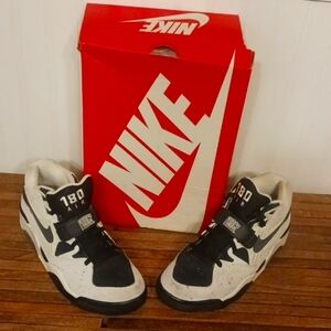 NIKE AIR FORCE 180 SAIL BLACK